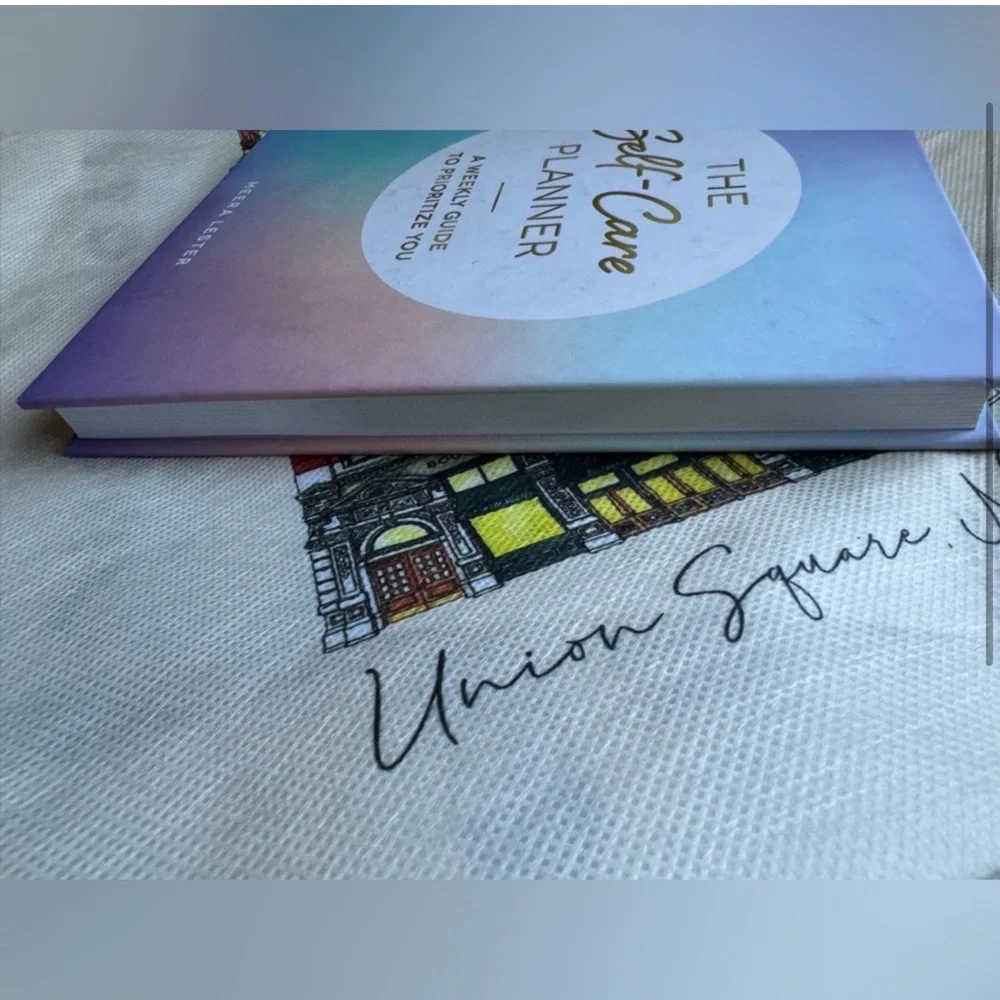 NWT The Self-Care Planner: A Weekly Guide to Prioritize You Hardcover